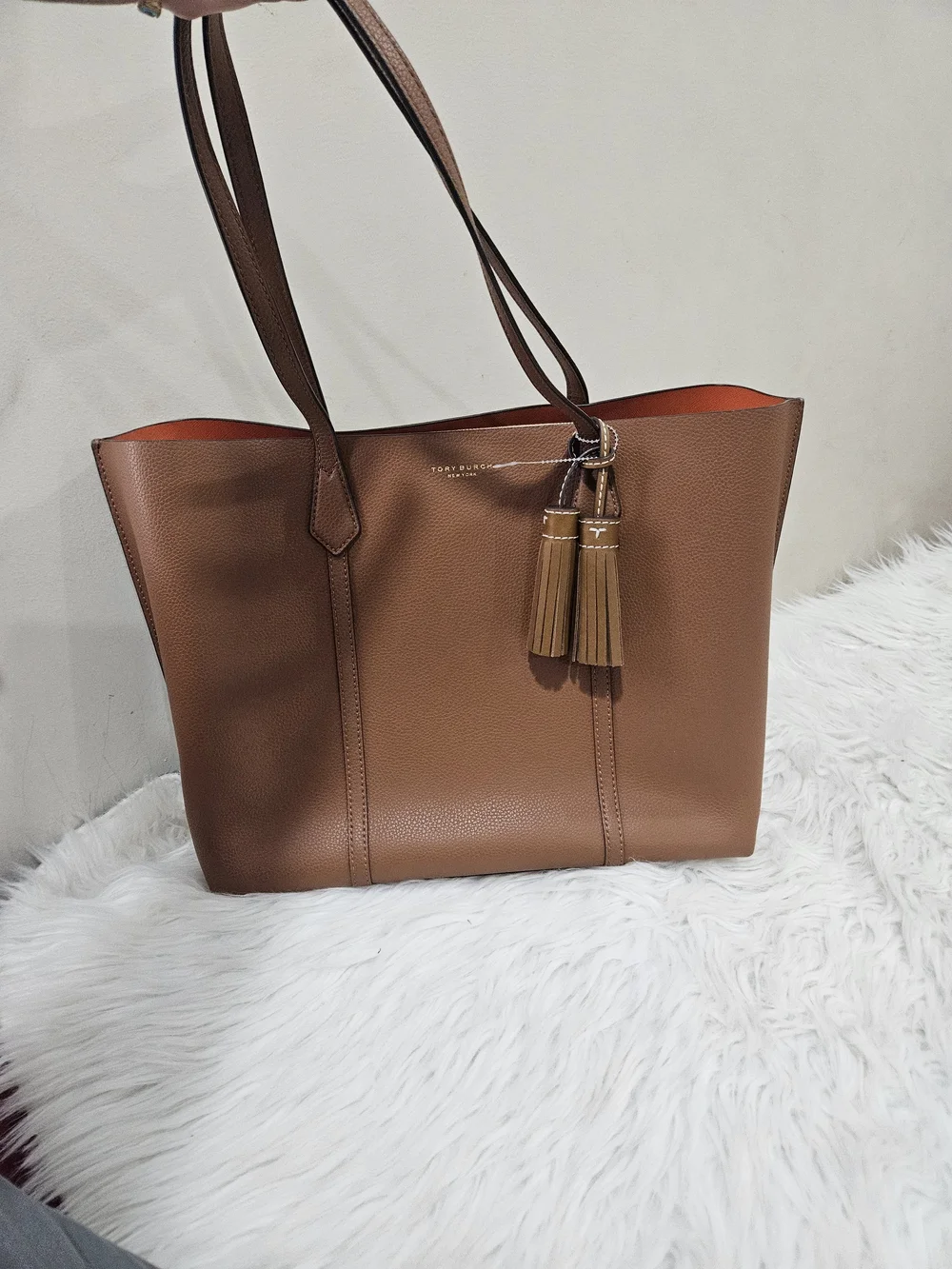Tory Burch brown leather